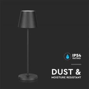 Lampa LED Dimmbara V-TAC VT-7522 Kabelloasa Neagra 4400mAh - Img 8