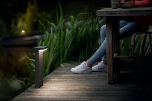 Lampa LED Exterioara Philips Bustan 40W, IP44, Culoare Anthrazit - Img 2