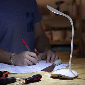 Lampa LED InnovaGoods Lum2Go Alba 3 Intensitati Reincarcabila si Portabila - Img 8