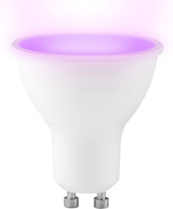 Lampa LED inteligenta Alecto SMARTLIGHT30, GU10, 5W, Wi-Fi, Alb