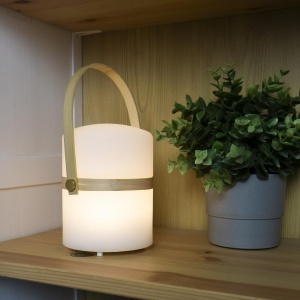 Lampa LED Jocca Portabila cu Telecomanda Reincarcabila USB Interior si Exterior Alba - Img 8