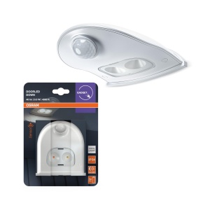 Lampa LED Osram cu senzor de miscare, 40lm, IP54, alba - Img 5