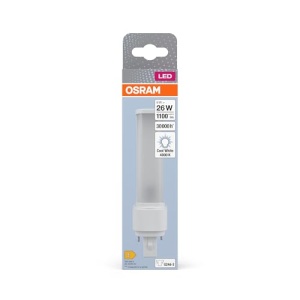 Lampa LED Osram DULUX D 26, 9W, 1100 Lumen, G24D-3, Culoare Alb Rece - Img 6