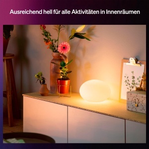 Lampa LED Philips Hue Flourish, dimmabila, lumina alba si colorata, 16 milioane culori - Img 4