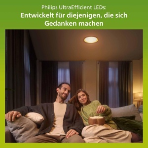 Lampa LED Philips Ultra Efficient, 60 W, E27, calda, 3 bucati - Img 3