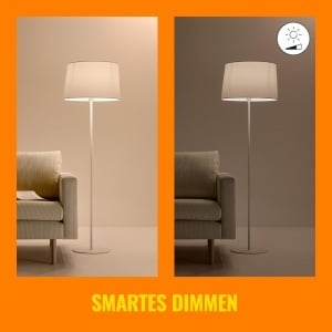 Lampa LED Regla WiZ E14, 470 lm, dimmabila, alb cald-alb rece - Img 8