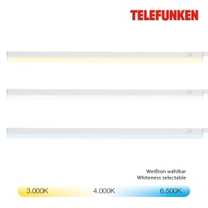 Lampa LED sub blat TELEFUNKEN 58,5 cm, 9W, lumina ajustabila, alba - Img 4