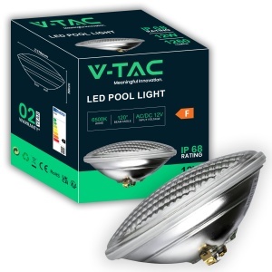 Lampa LED subacvatica V-TAC 12W PAR56, 1260 Lumen, IP68, Kaltwei