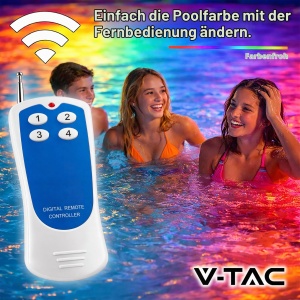 Lampa LED subacvatica V-TAC PAR56 RGB 12W, 1260 Lumen, IP68 - Img 5