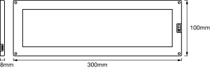 Lampa LED Unterbau LEDVANCE cu senzor de miscare, 30x10 cm, Alb - Img 5