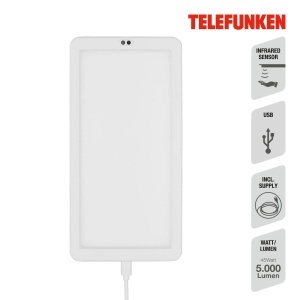 Lampa LED Unterbau TEFELKUN, 22 cm, 4.5 W, 400 Lm, Alb - Img 2