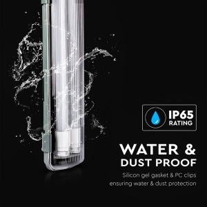 Lampa LED V-TAC 120 CM 36W Wasserfest IP65 cu Chip Samsung, 3400 Lumen - Img 5
