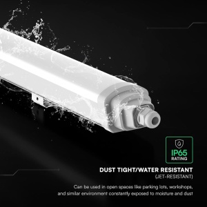 Lampa LED V-TAC TK-SERIES 150 CM 48W Wasserfest IP65, 5760 Lumen - Img 8