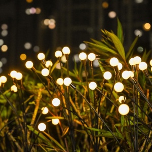 Lampa solara Beper P207ILO104, 6 LED-uri, forma florala, cu suport pentru gradina