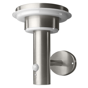 Lampa solara LEDVANCE ENDURA STYLE cu senzor de miscare, 6W, inox, lumina calda