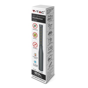 Lampa UV Germicida V-TAC, 14 W, portabila, neagra - Img 2