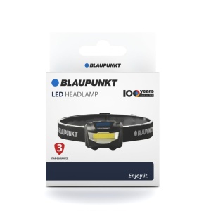 Lanterna frontala Blaupunkt LED 200 Lumen, 3 moduri de iluminare, rezistenta la apa - Img 2