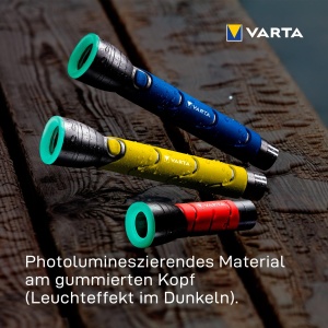 Lanterna LED VARTA Outdoor Sports F20, 5W, 2 moduri de iluminare, galbena - Img 6