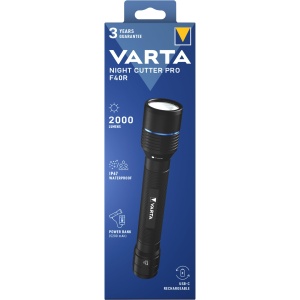 Lanterna tactica VARTA Night Cutter Pro F40R, 2000 lm, impermeabila, 5200 mAh - Img 2
