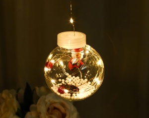 Lanterne cu LED Beper P207ILL001, 150 lumini calde, 10 globuri transparente, 3m - Img 2