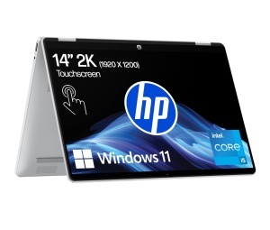 Laptop 2 in 1 HP OmniBook 5 Flip 14-fp0254ng Intel Core i5 16GB RAM Argintiu