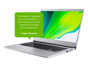 Laptop Acer Chromebook 14 CB514-1H, Intel Celeron N3350, 4GB RAM, 32GB eMMC, Argintiu - Img 5