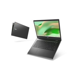 Laptop Acer Chromebook 314 (CBOA314-1H-C32M) | Afisaj FHD de 14" | Procesor Intel Celeron N4500 | 4 GB RAM | Unitate SSD de 128 GB | Grafica Intel UHD | Google ChromeOS | negru - Img 9