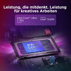 Laptop Convertible Lenovo Yoga 7i Aura Edition 14 OLED Intel Core Ultra 7 16GB RAM 1TB SSD Grau - Img 5