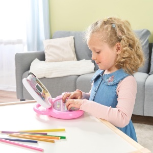 Laptop educational VTech Gabbys Dollhouse, QWERTZ, 8 moduri de joc, 3-6 ani - Img 3