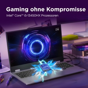 Laptop Gaming Lenovo LOQ 15.6 FHD 144Hz NVIDIA GeForce RTX 5060 Intel Core i5 - Img 2
