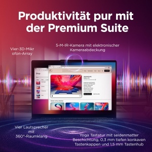 Laptop Lenovo Yoga Slim 7i Aura Edition 14 OLED Intel Core Ultra 7 16GB RAM 512GB SSD - Img 8