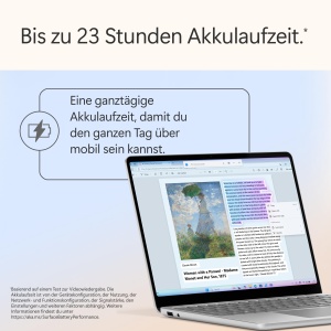 Laptop Microsoft Surface, 13 inch Snapdragon X Plus 16GB RAM, 512GB SSD - Img 3