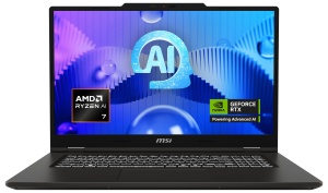 Laptop MSI VenturePro A17 AI, AMD Ryzen 7, 17.3 Full HD, 16 GB RAM, 512 GB SSD