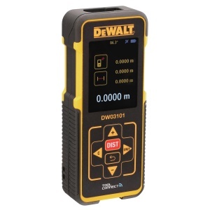 Laser-Distanzmesser DeWALT DW03101, 100m, Display iluminat, 2x LR03 - Img 2