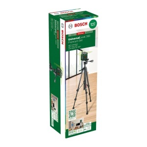 Lasere de nivelare Bosch UniversalLevel 360, auto-nivelare, cu stativ TT 150 - Img 2