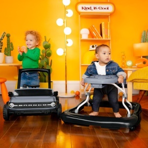 Lauflernwagen Bright Starts Ford Bronco 4-in-1, Area 51 Albastru, Unisex, 6 luni - Img 8