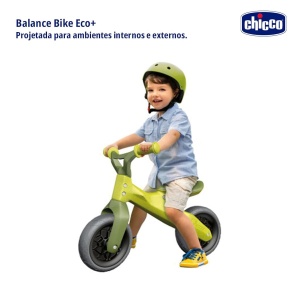 Laufrad Chicco Eco Green Hopper, 18-36 luni, 80 plastic reciclat, roti anti-pana - Img 6