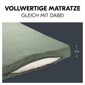 Laufstall pentru copii Hauck Sleep N Play SQ, 5 cm saltea, verde inchis - Img 5