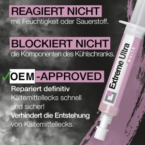 Leckstopper ERRECOM Extreme Ultra White - 6 ml, pentru repararea scurgerilor de gaz - Img 3