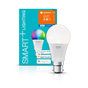 Ledvance LED Smart+ Birne 10W = 60W B22d mat 800lm RGBW 2700K-6500K Dimmbar App Google Alexa Apple HomeKit Bluetooth