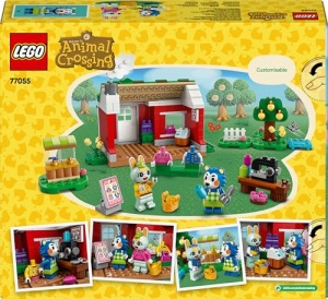 LEGO Animal Crossing 77055 Schneiderei Set de Constructie pentru Jocuri de Rol Creativ - Img 11