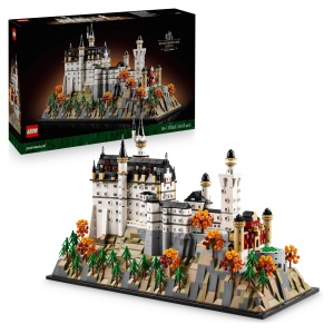 LEGO Architecture Schloss Neuschwanstein 21063 Set de Constructie 3455 Piese Decorativ