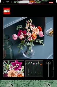 LEGO Botanicals Set 10342 Buchet de Flori Roz pentru Decor Creativ - Img 12