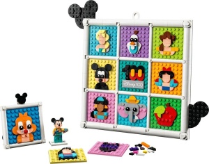 LEGO Disney 43221 Set Creativ 100 Ani Decoratiuni de Perete cu Mickey Mouse - Img 4