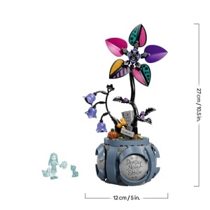 LEGO Disney 43288 Suport Decorativ Sally cu Flori Artificiale si Mini Papusi - Img 8
