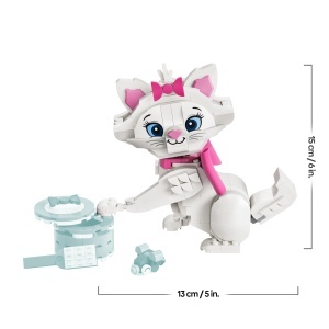 LEGO Disney Aristocats Marie 43286 Figurina Pisica Alba cu Accesorii 369 Piese - Img 8