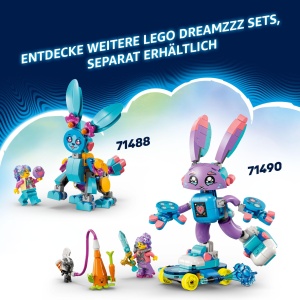 LEGO DREAMZzz 71488 Set Constructie 20-in-1 cu Izzie si Jucarie Iepuras Bunchu - Img 7