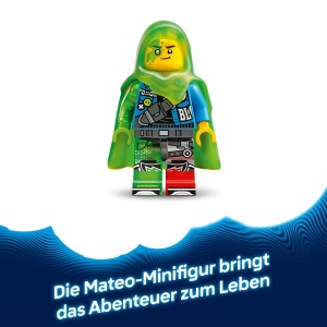 LEGO DREAMZzz 71495 Mateo vs Cyberhirn Mech 2-in-1 Set Transformabil - Img 5