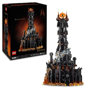 LEGO Icons Barad-dur 10333 Set pentru Adulti 5471 Piese Minifigurine Sauron Frodo Sam