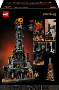 LEGO Icons Barad-dur 10333 Set pentru Adulti 5471 Piese Minifigurine Sauron Frodo Sam - Img 11